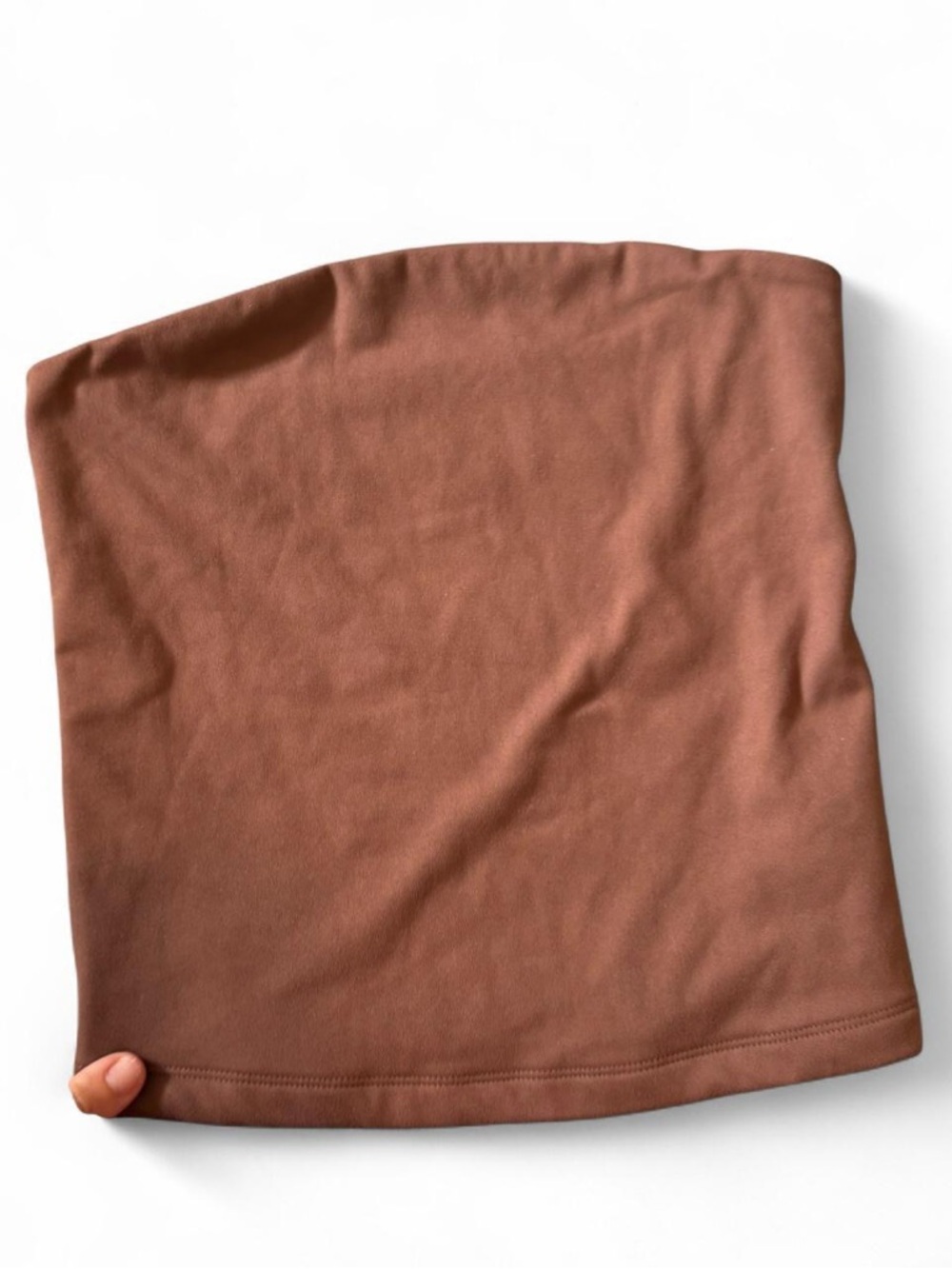 Free People Wild Fable Strapless Tube Top in Warm Brown
